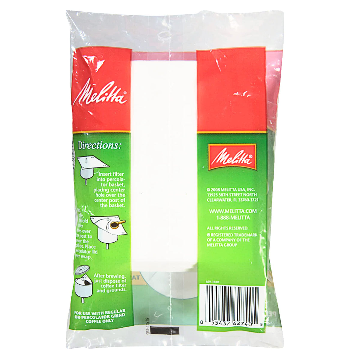 Wrap Around Coffee Filters 627402 - 40 Ea (3) by Melitta – 0.0600, Paper, White, Pack of 3