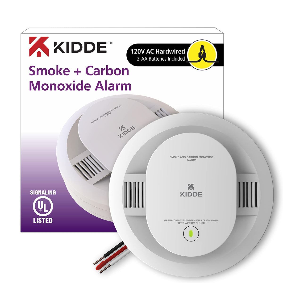 Kidde 6 Pack / White / 6th Edition Combination Smoke & Carbon Monoxide Detectors