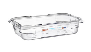 Polycarbonate Food Box, 1.69 Quart by Araven – 1.6 liters, Plastic, Clear, Model 09816