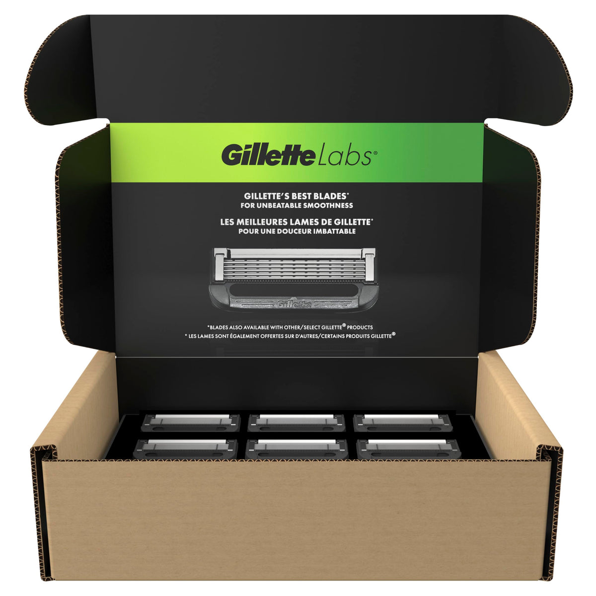 Gillette 12 Count (Pack of 1) / Black / 1 Cartridges