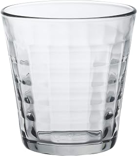 Duralex B06 (1560) Prism Tumbler, Clear, 9.5 fl oz (275 cc), Set of 6