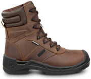Mens 8 Brown MaxTRAX Comp Toe WP Insulated SRO Boot 9.5 EW by SR Max – 9.5 X-Wide, Leather, Brown, Model Logan