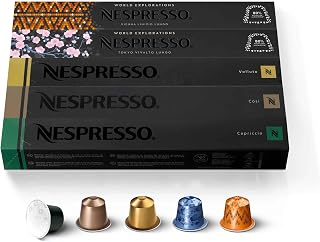 Nespresso Original, Blend Variety Pack, 50-Count Coffee Pods