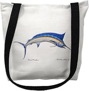 Betsy Drake Blue Marlin Medium Tote Bag 16x16