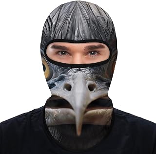 Emu Balaclava Face Mask Sun UV Protection Face Cover Motorcycle Cooling Breathable Full Head Mask White