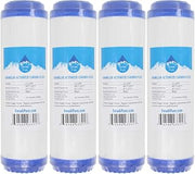 4x Compatible with Everpure SC10-11 EV979782 | Universal 10-inch Cartridge Compatible with EVERPURE SC10-11 10" STEAM/COMBI FILTRATION SYSTEM - Granular Activated Carbon