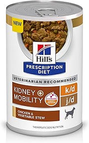 HILL'S PRESCRIPTION DIET k/d Kidney Care + j/d Mobility Wet Dog Food