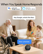Wi-Fi Door Lock with Handle by PHILIPS – Commercial Grade