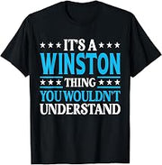Winston Thing Personal Name Funny Winston T-Shirt