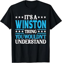 Winston Thing Personal Name Funny Winston T-Shirt
