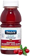 Thick-It Clear Advantage Moderately Thick Cranberry Juice, 8 oz, 24 Pack