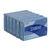 Dixie R500 Disposable Foodservice Towel by GP PRO (Georgia-Pacific) – White & Blue, 29408, 6 Poly Packages of 55