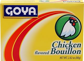 Goya Chicken Flavored Bouillon, Instant Broth, Seasoning, 2.82 oz, 2-Pack