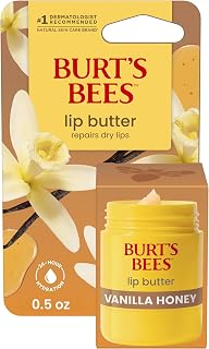 Burt's Bees Vanilla Honey Lip Butter Balm, 0.5 Oz.