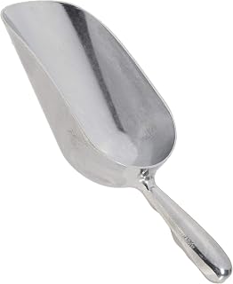 5 Ounce Bar Ice Scoop, Dry Bin Scoop, Dry Goods Scoop, Candy Scoop, Spice Scoop, Aluminum by Royal Industries, , Commercial Grade