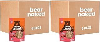 Granola Cereal by Bear Naked – 12 Ounce (Pack of 12), Pack of 6, Model 856416000017