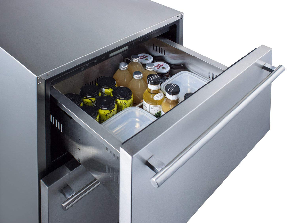 Summit Appliance Panel Ready / 24 / 4.8 cubic_feet Outdoor Refrigerators