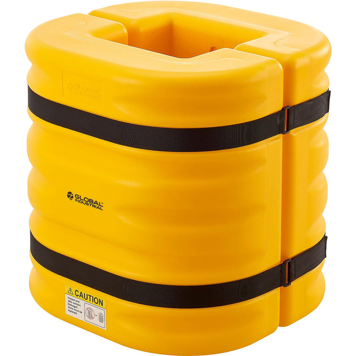 Column Protector by Global Industrial – HDPE, Yellow, Model 670829