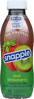 Snapple KIWI STRAW, 16 Fl Oz (Pack of 12)