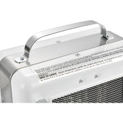 5120 BTU Portable Milkhouse Style Electric Heater by Global Industrial – 10.25"L x 7.9"W x 15.75"H, Steel, White, Model PH-933