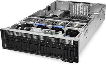 Dell PowerEdge R940 24-Bay Server 2.50Ghz 112-Core 512GB RAM + 43TB HDDs (Renewed)
