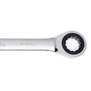 5 Pc. 12 Pt. Ratcheting Combination Wrench Set by GearWrench – 5 piece set, Alloy Steel, Silver, Model 93005