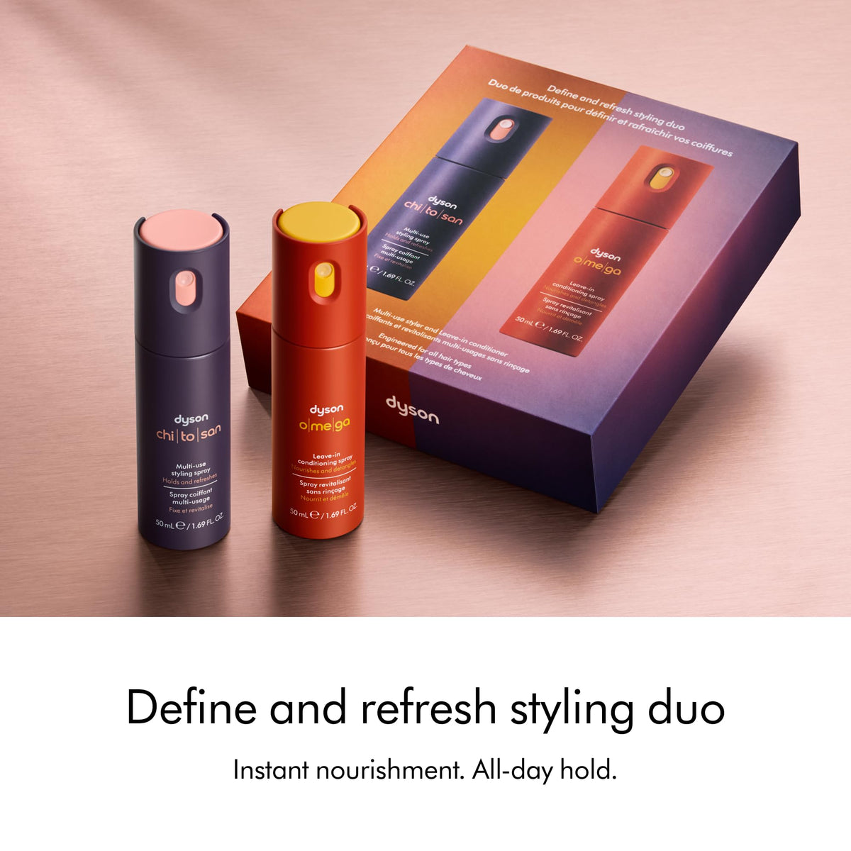 Define & Refresh Styling Duo by Dyson – 6.76 Fl Oz (Pack of 1), Ombre colors
