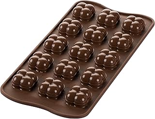 Silikomart 22.151.77.0165 SCG51 Choco Game Silicone Mould 3D N.15 22X22 H 20 MM