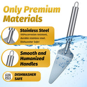 Patelai Pie Server Set, Stainless Steel with Serrated Edge, 3 Piece Assorted