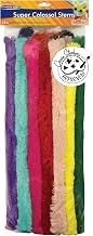 Creativity Street Super Colossal Stems, Assorted Bright Hues, 18" x 35mm, 24 Pieces