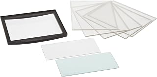 Jackson Safety 2-Sensor Lens Plate Kit for Nitro ADF Welding Helmet, 5 Front & 2 Rear Safety Plates, 24626