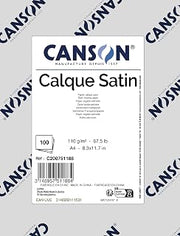 Canson Vegetable Sheet A4 (100) Satin 115g