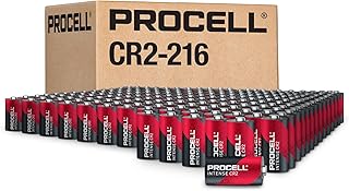 PROCELL CR2 3V Lithium Batteries, 216-Count Bulk Pack for Pro Devices | Non-rechargeable CR15H270 cells for security sensors, cameras, rangefinders and medical devices; professional bulk supply