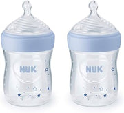 NUK Simply Natural Baby Bottles, 5 Oz, 2 Pack