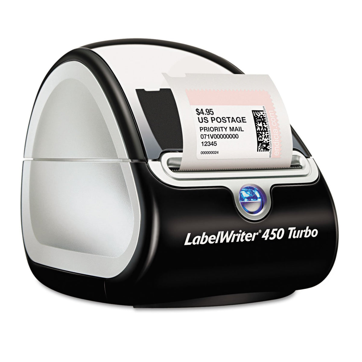 DYM1752265 - LabelWriter 450 Turbo Direct Thermal Printer - Monochrome - Label Print by DYMO – Black, Model V150276