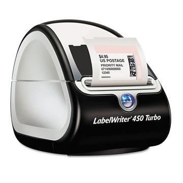 DYM1752265 - LabelWriter 450 Turbo Direct Thermal Printer - Monochrome - Label Print by DYMO – Black, Model V150276