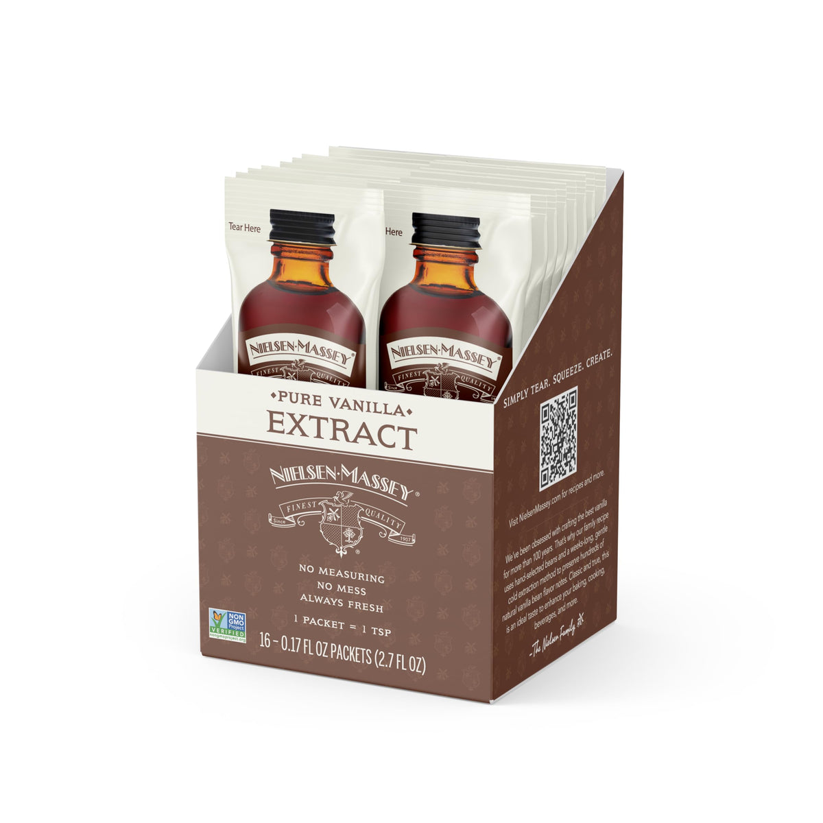 Single Serve Pure Vanilla Extract by Nielsen-Massey – 2