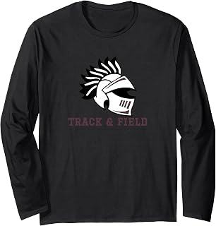 Curtis High School Warriors Track & Field Long Sleeve T-Shirt