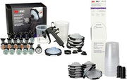 3M 2.0 Performance Spray Gun Starter Kit, 26778 + PPS Paint Spray Gun System Refill Kit with 12 Disposable Lids and Liners,16 Sealing Plugs