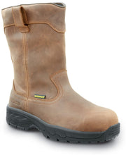 Unisex Brown MaxTRAX Composite Toe WP SRO Wellington 16.0 M by SR Max – 16, Rubber, Brown, Model Beaumont