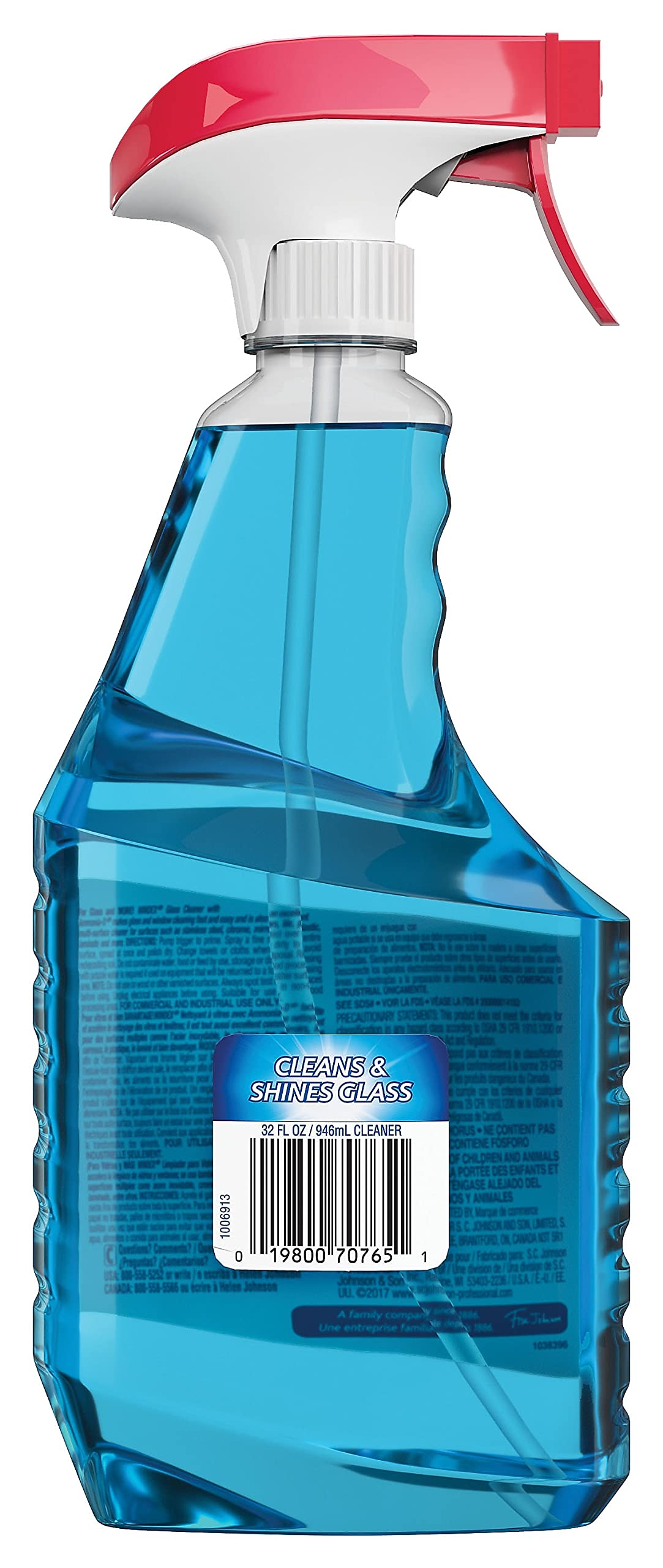 (R) Powerized Glass Cleaner with Ammonia-D by Windex – 32 Fl Oz (Pack of 1), Blue, Model 90135