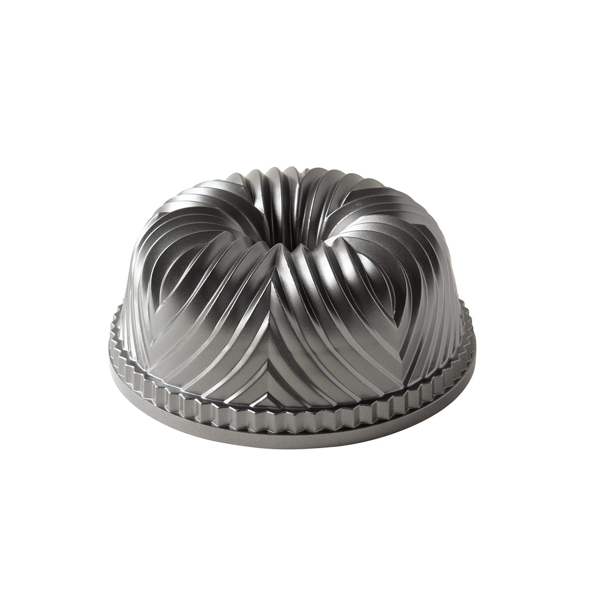 Nordic Ware Gray / Bavarian + Cleaning Tool / 10-Cup Bundt Pans