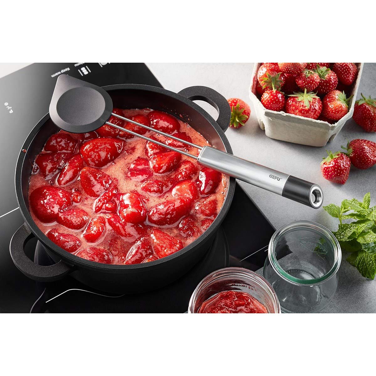 Silicone Cooking Spoon PRIMELINE by GEFU – Silicone, Model 29234