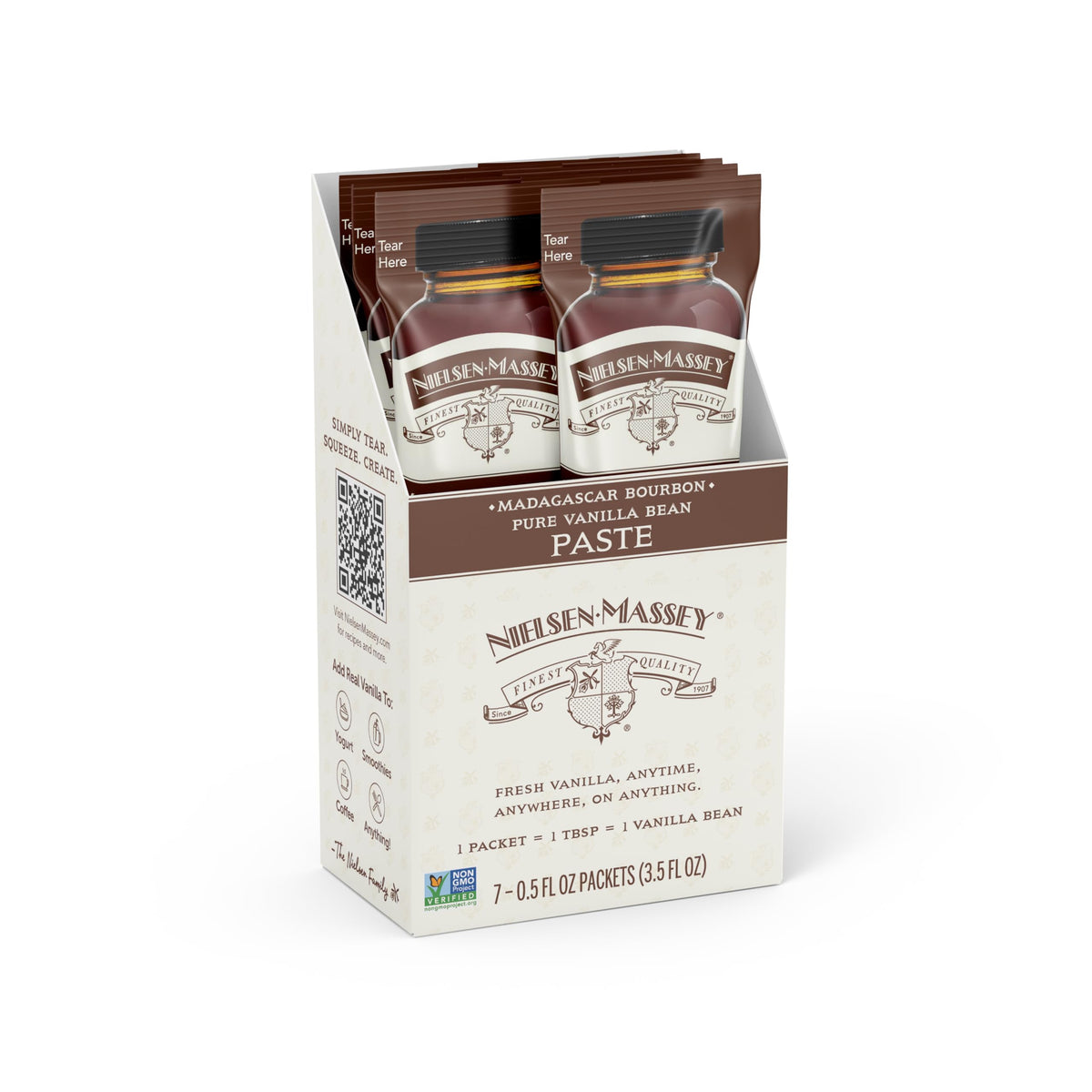 Single Serve Madagascar Bourbon Pure Vanilla Bean Paste by Nielsen-Massey – Stickpack(s)