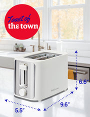 Betty Crocker White / 2-Slice / 1 Toasters