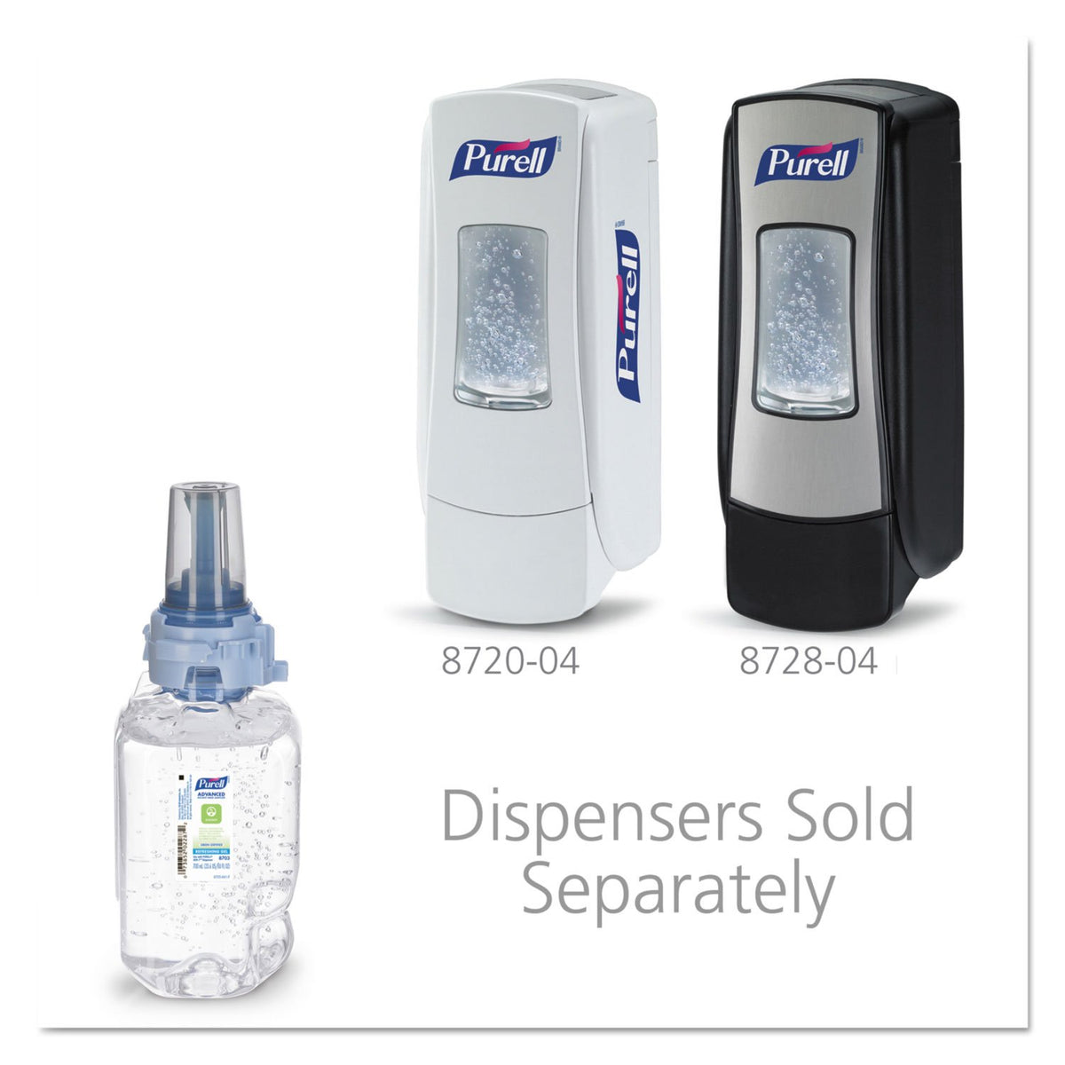 Gojo Industries GojO 8703 C- Advanced Green Certified Instant Hand Sanitizer 700ml by Purell – 700 mL, Model GOJ870304CT