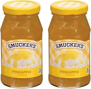 Smucker's PINEAPPLE TOPPINGS 12oz (2 Pack)