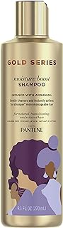 Pantene ProV Gold Series Boost, Moisture Shampoo, 9.1 Fl Oz