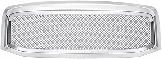 Paragon Front Grille for 2006-08 Dodge Ram 1500/2500/3500 - Chrome Grill Grilles with Mesh