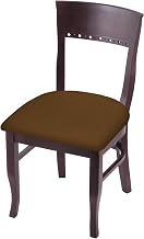 Holland Bar Stool Co. 3160 18" Chair with Dark Cherry Finish and Canter Thatch Seat